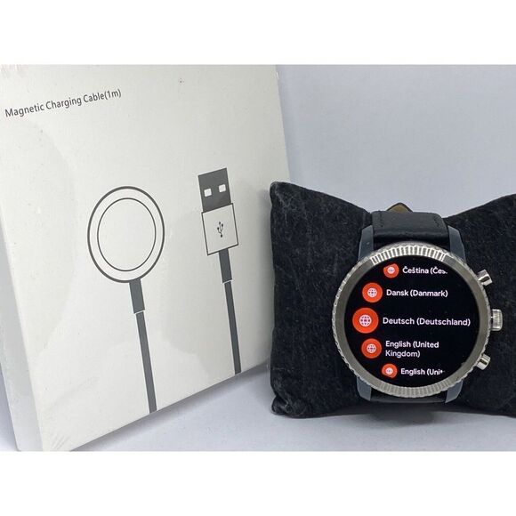 Fossil Gen 3 Authentic Genuine Smart Watch Custom Band FTW4004 LT145 - Picture 1 of 12